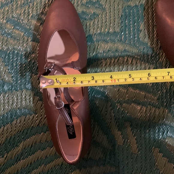 Modern Artistic Aesthetic🤎NWT- Mary Jane Flats -Size 5 - Picture 8 of 9